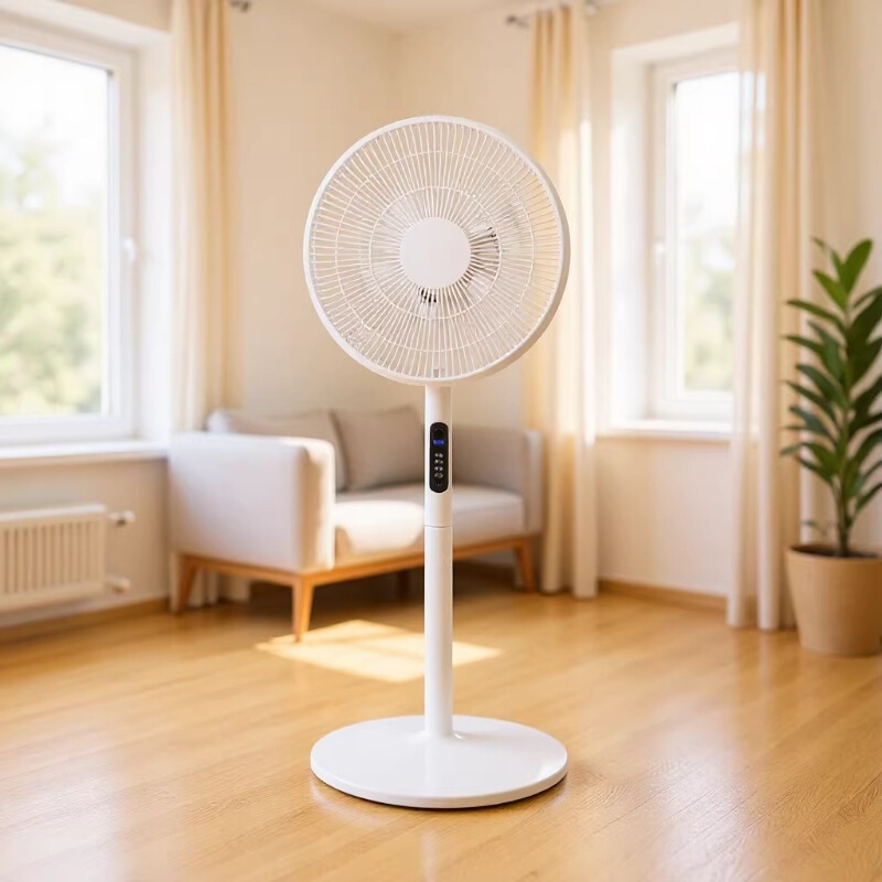 White Remote-Controlled Floor Fan for Home Use, Silent 16inch Fan Blades, Strong Wind, with Remote Control, Silent Oscillating Fan, Wholesale White Remote-Controlled Floor Fan for Home Use, Silent 16inch Fan Blades, Strong Wind, with Remote Control, Silent Oscillating Fan, Wholesale