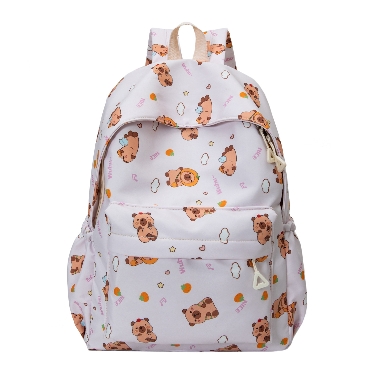 Nueva impresión de dibujos animados mochila infantil ocio versátil mochila de estudiantes de primaria y secundaria de gran capacidad mochila de estudiantes de secundaria
