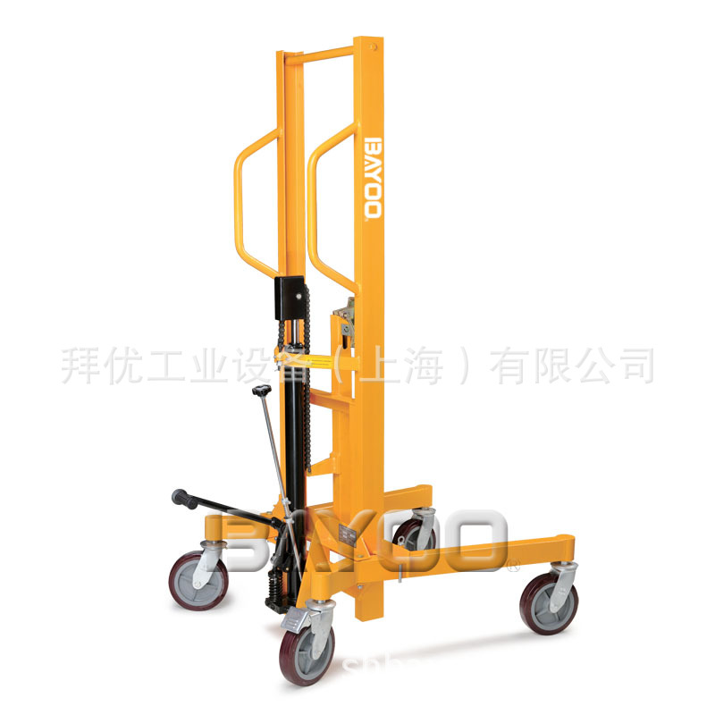 BAYOO/拜优液压油桶车|油桶搬运车|油桶堆垛|油桶提升车