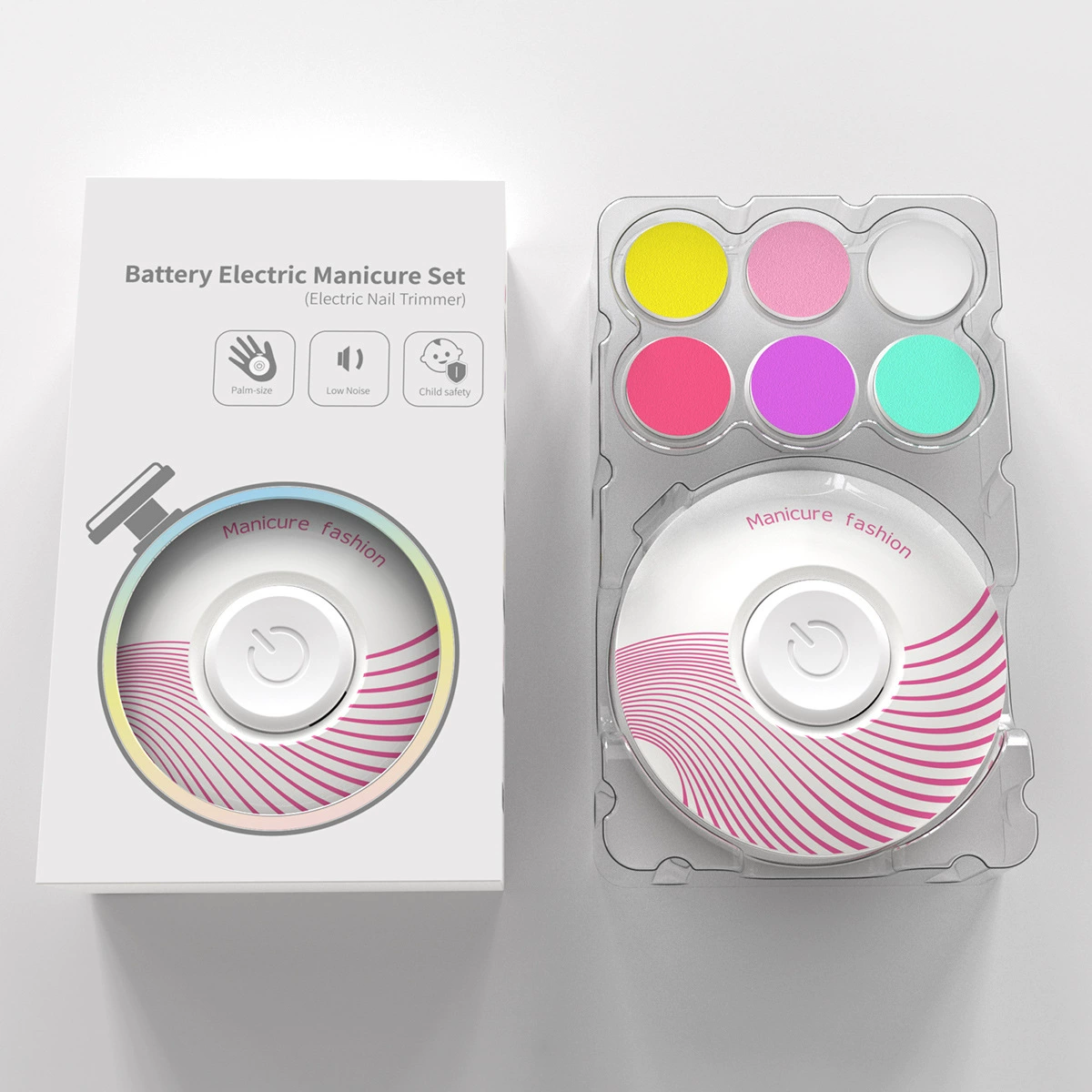 Электрическая маникюрная шлифовальная машинка для ногтей для малышей и детей, детские кусачки для ногтей, маникюрные ножницы, женская шлифовальная машинка для ногтей