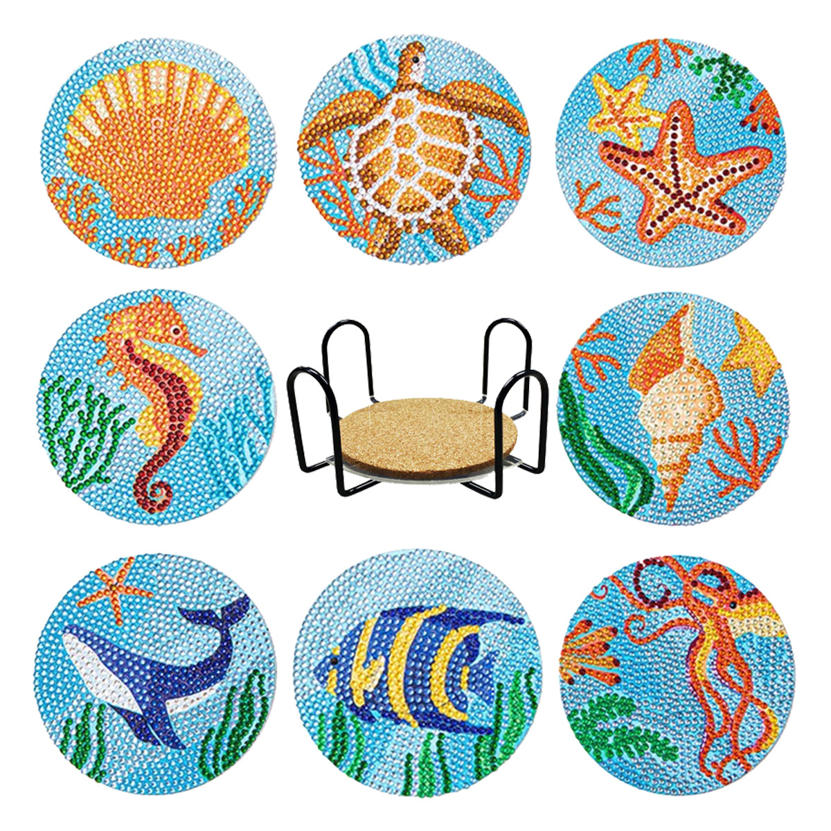 오션 BD8 [아크릴 8 조각 철 프레임]]