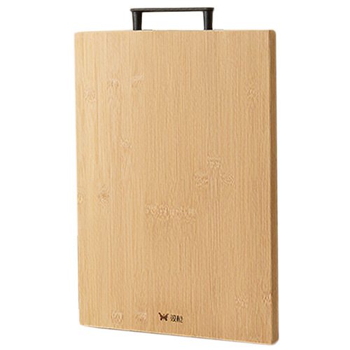 Double gun cutting board durable thickened solid wood household bamboo cutting board kitchen panel fruit rolling and noodle chopping board