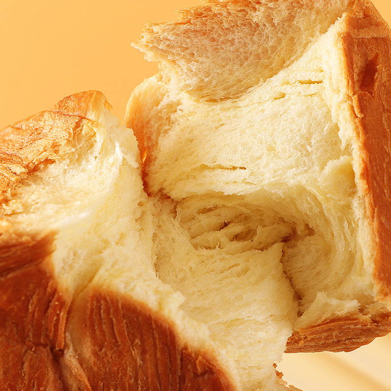 Box of filling nutritional breakfast snack lunch snack dinner snack meal food torn bread live toast