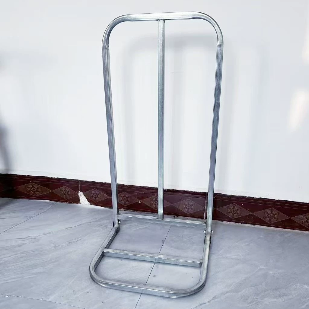 Folding L-shaped clothing inventory shelf partition stacking shelf simple floor-standing warehouse stacking storage rack thickened