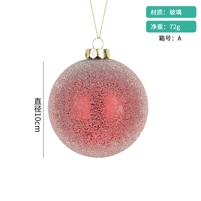クリスマス装飾用品ガラス塗装ボールクリエイティブペンダントクリスマスツリーシーンアレンジメント雪だるま食品スタイリングペンダント|undefined