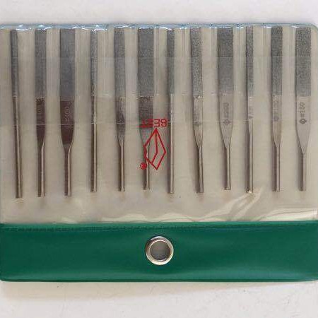 十支装金刚石锉刀套装玻璃深加工锉刀镀锌金刚石什锦锉刀定 制