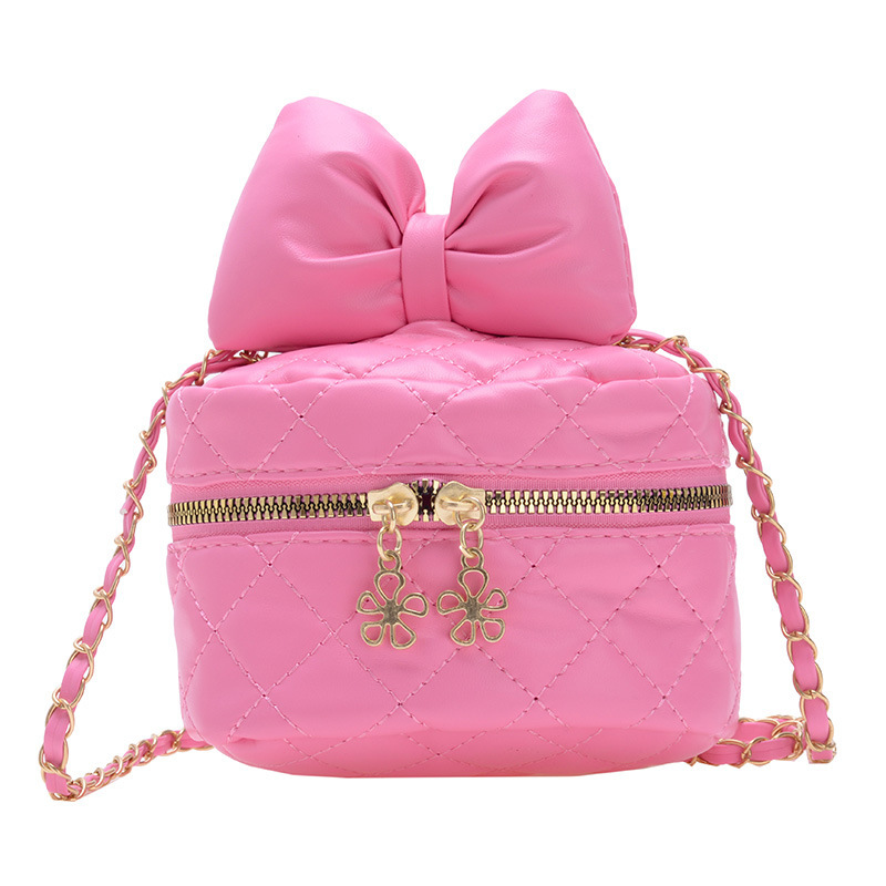 2024 arco bordado bolso mujer sensación padre-hijo hombro mochila de moda mini bolso de cadena universal