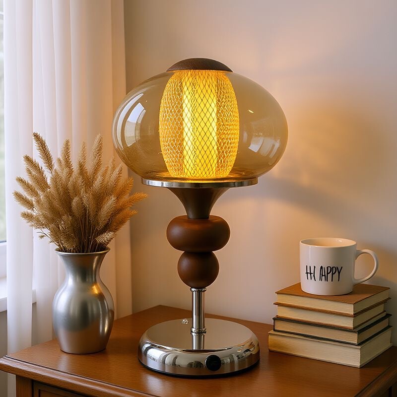 Second-Hand Solid Wood Palace-Style Table Lamp, Rechargeable with Touch Switch, Suitable for Study Room, Bedroom, Bedside Lamp, Decorative Ambiance Night Light Second-Hand Solid Wood Palace-Style Table Lamp, Rechargeable with Touch Switch, Suitable for Study Room, Bedroom, Bedside Lamp, Decorative Ambiance Night Light