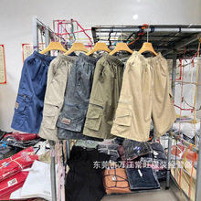 外贸男装批发1-5元 地摊货源夏季 男装尾货 夏季男士短裤工装裤