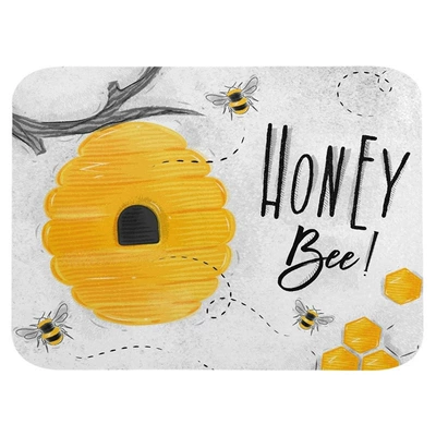 Avtomobil döşəmə paspasları — Retro American Floor Mats for - honey-honey-pot-4060cm-crystal-velvet