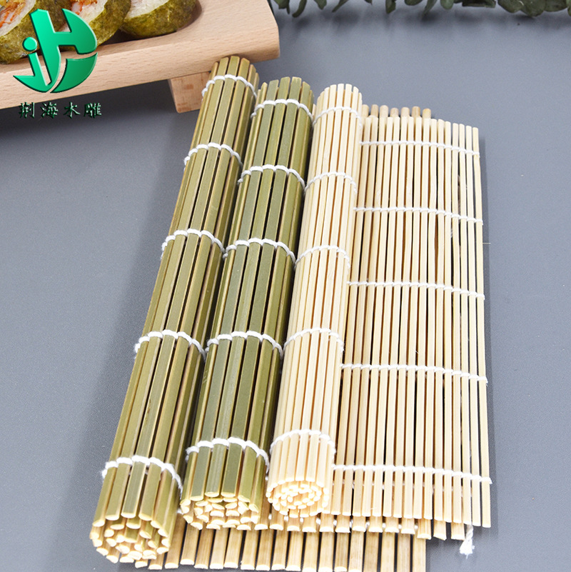Peel Sushi curtain Bamboo Laver Board Sushi tool suit manual weave Rice and vegetable roll Sushi rolls