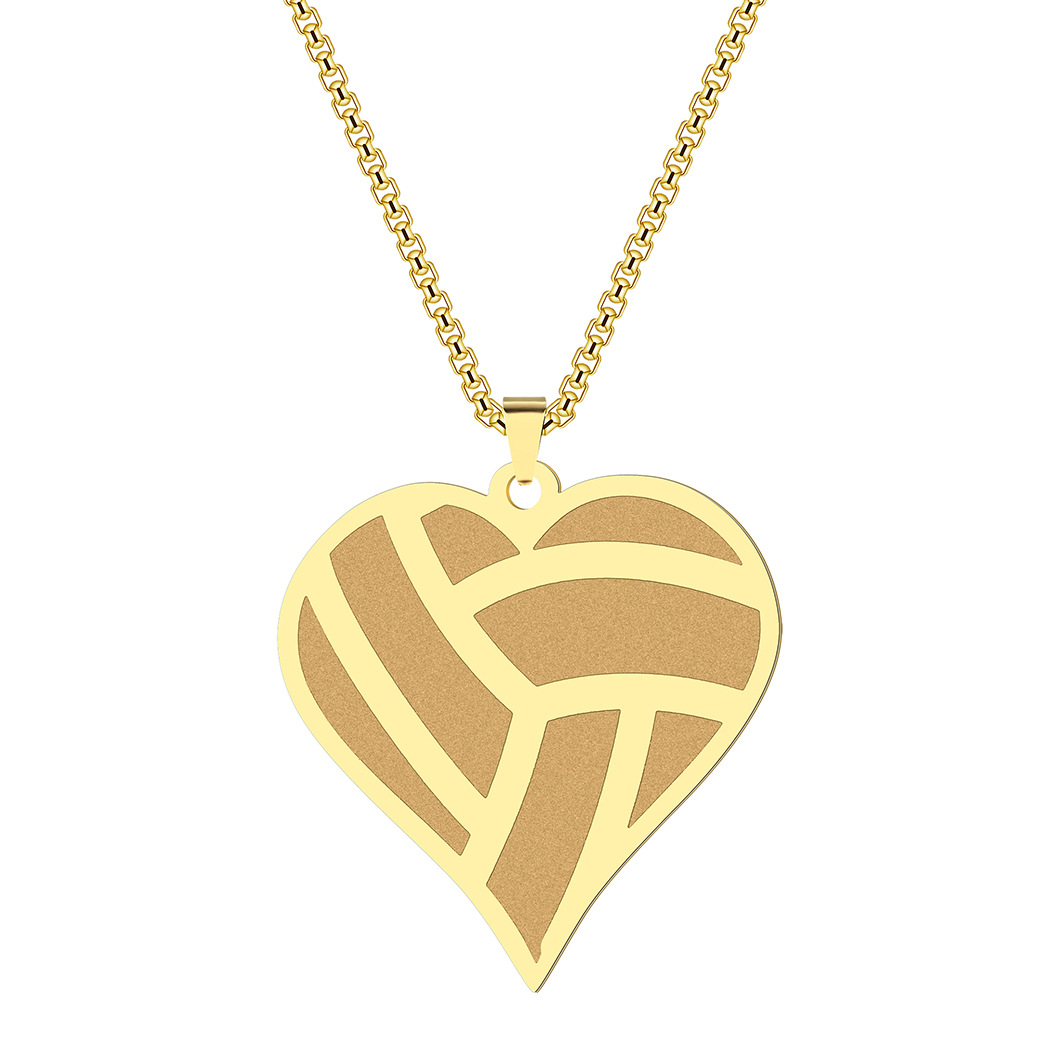 Fashionable trend pack stainless steel heart shaped