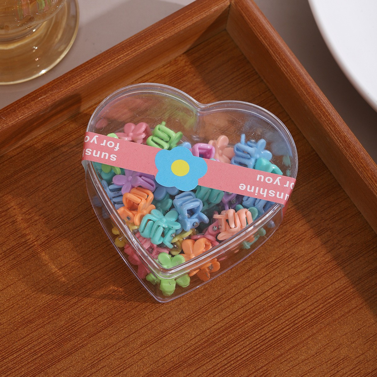 Caja de color caramelo para niños pequeños clip de agarre para bebés lindos clip de cabello princesa para niñas deben ser nuevos
