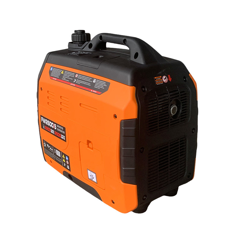 Cross-Border 2-Kilowatt Gasoline Generator 120V Silent Inverter Permanent Magnet for Home Use, Rv, Outdoor Camping, Small Size