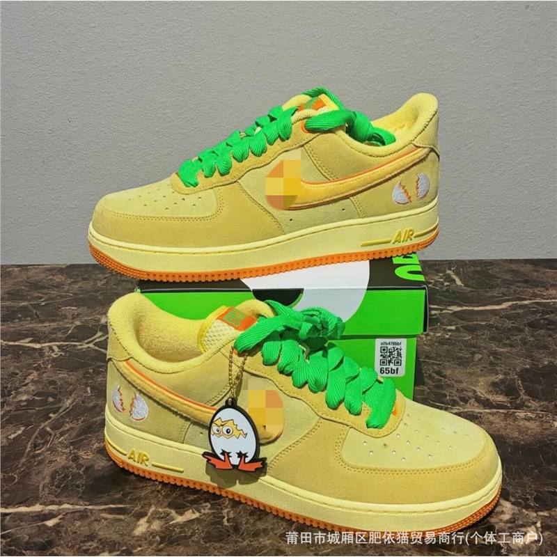 Putian Pure Original AF1 Air Force One sneakers, men's Duck or Egg collaboration, casual and versatile athletic shoes, women's white sneakers Putian Pure Original AF1 Air Force One sneakers, men's Duck or Egg collaboration, casual and versatile athletic shoes, women's white sneakers