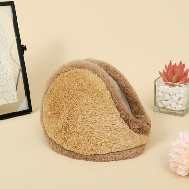 新しい冬用メンズ・レディース保温イヤーマフ、厚手のファー付き防風・防寒イヤーマフ、在庫あり