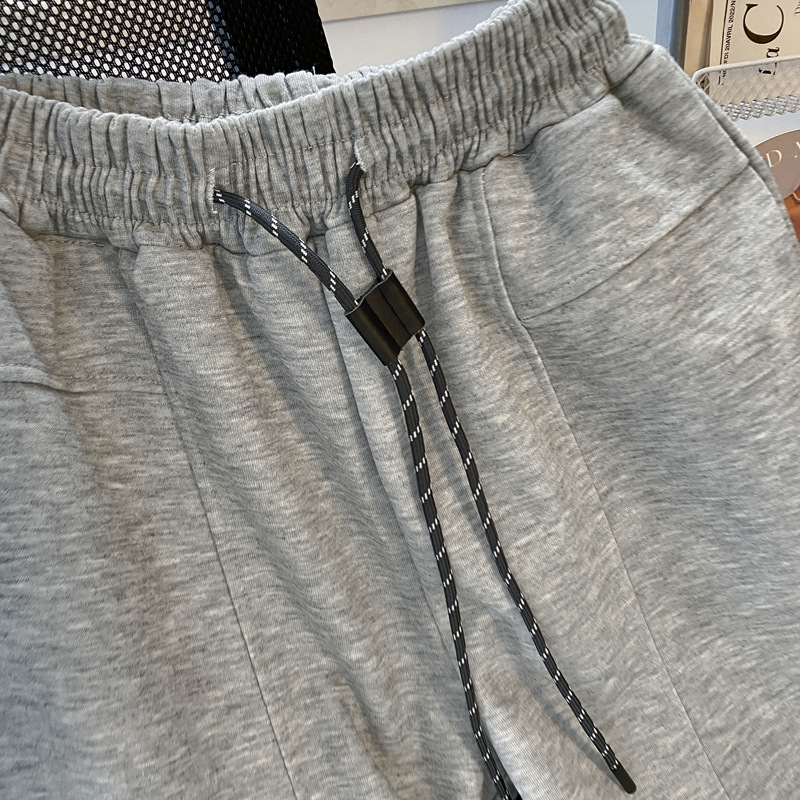 Pantalones Deportivos de Tiro Alto y Corte Recto para Mujer, Cintura Alta, Corte Holgado, para Otoño