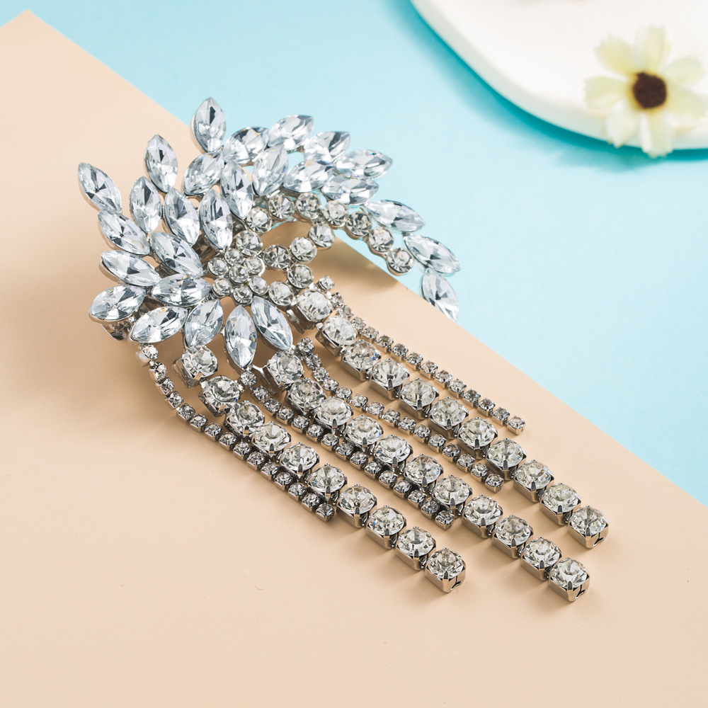 Rhinestone Duck Mouth Alloy Hair Accessories display picture 5