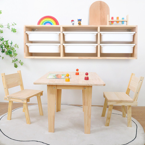 Cross-border children's room toy storage rack wall-mounted wall storage rack baby toy classification sorting box storage cabinet