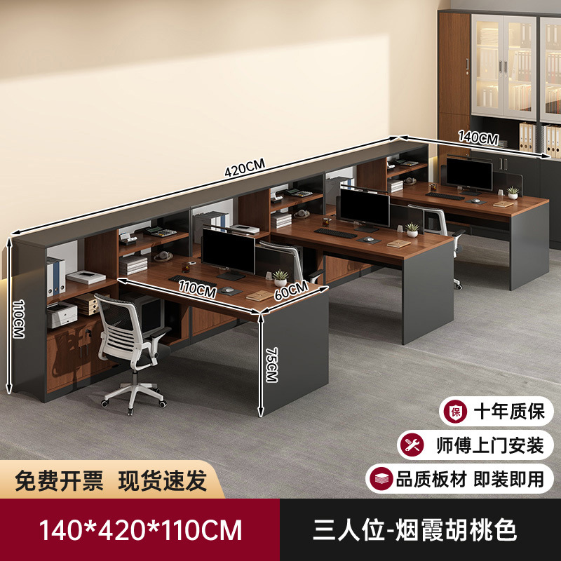 Mesa de escritorio multifuncional, tabla de almacenamiento, armario de almacenamiento, escritorio de personal de oficina, escritorio simple, escritorio de computadora doméstica