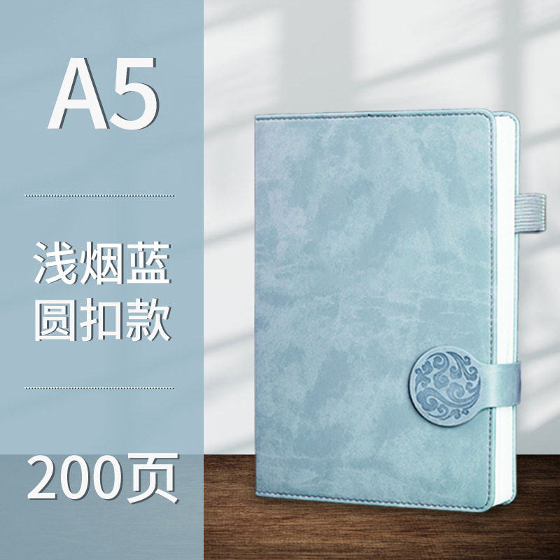 Juego de caja de regalo de cuaderno de negocios simple Juego de cuenta manual de logotipo imprimible personalizado A5 Bloc de notas