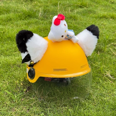 decoration electric vehicle doll | Motosiklet dəbilqələri