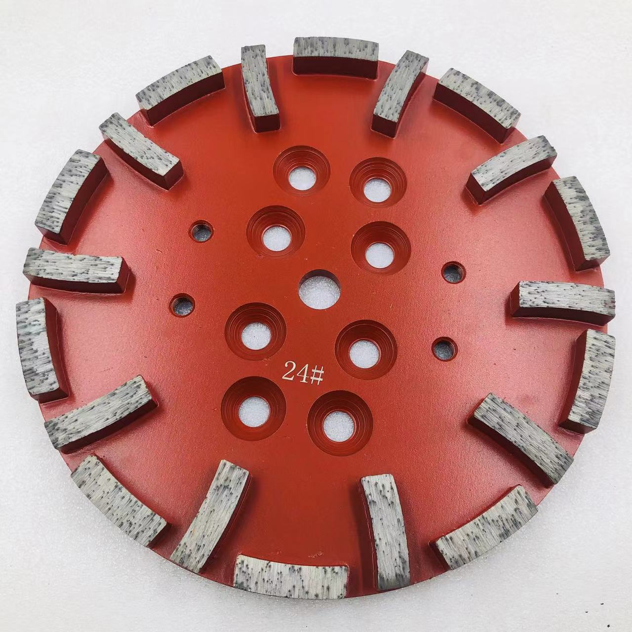 专业生产  批发10寸金刚石混凝土磨盘 水泥磨盘