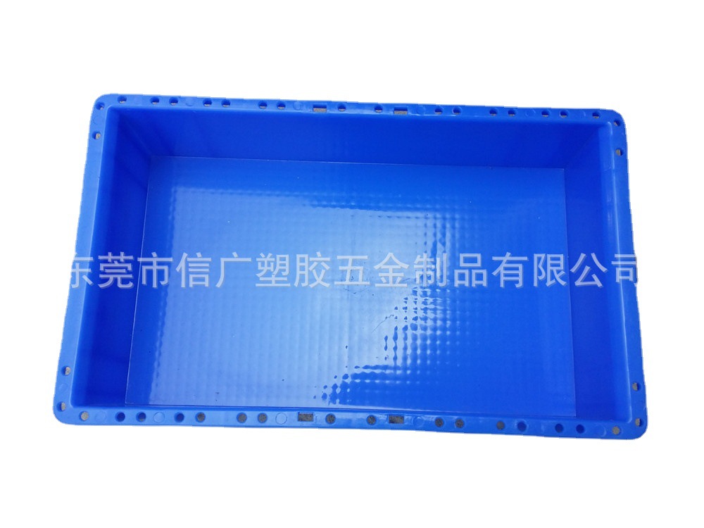 特厚摔不烂五金收纳整理箱 重金属部件专用箱 10cm高的塑胶周转箱