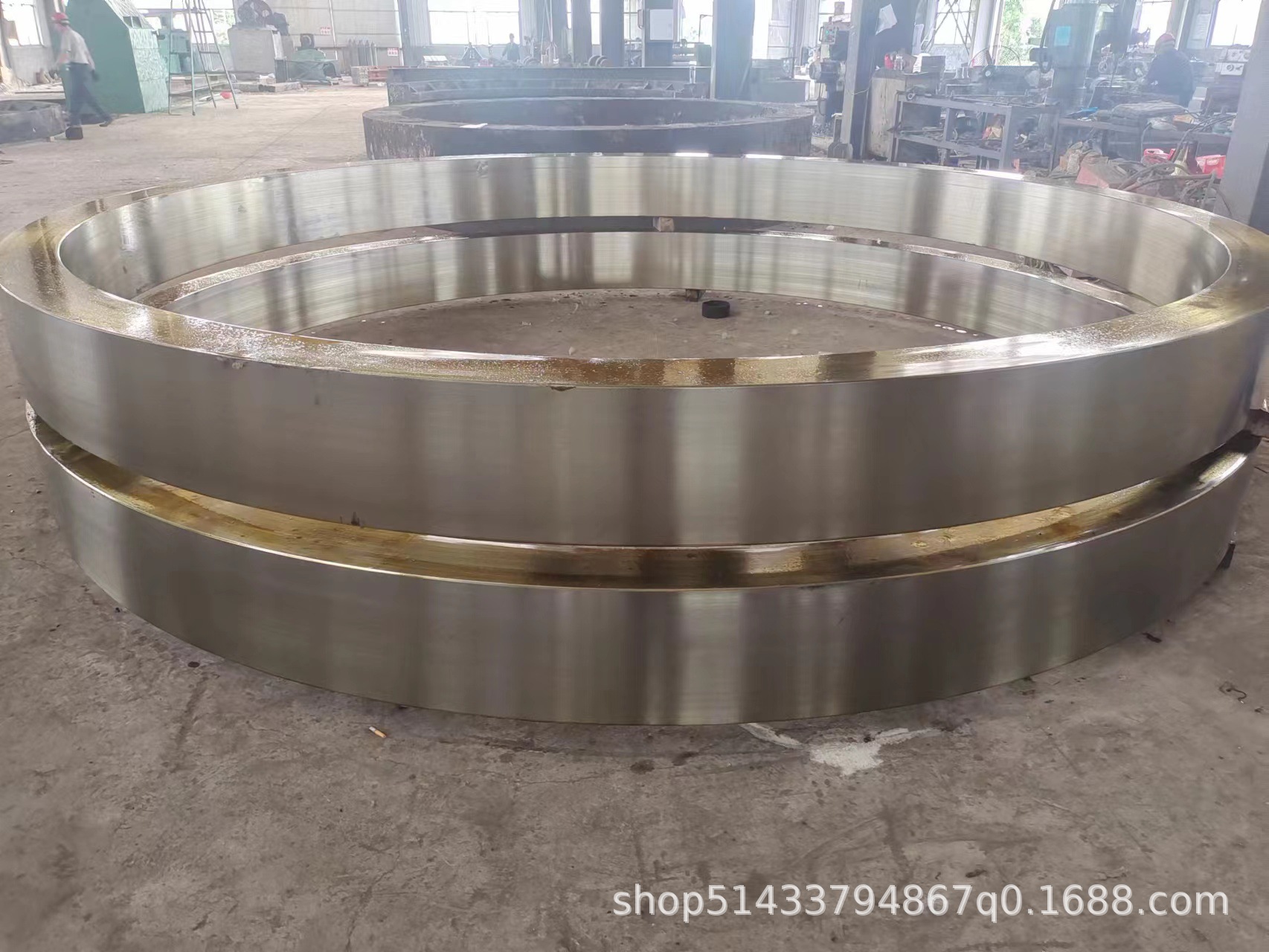 ZG42crmo 冶金回转窑轮带 大型回转窑滚圈配件 生产厂家