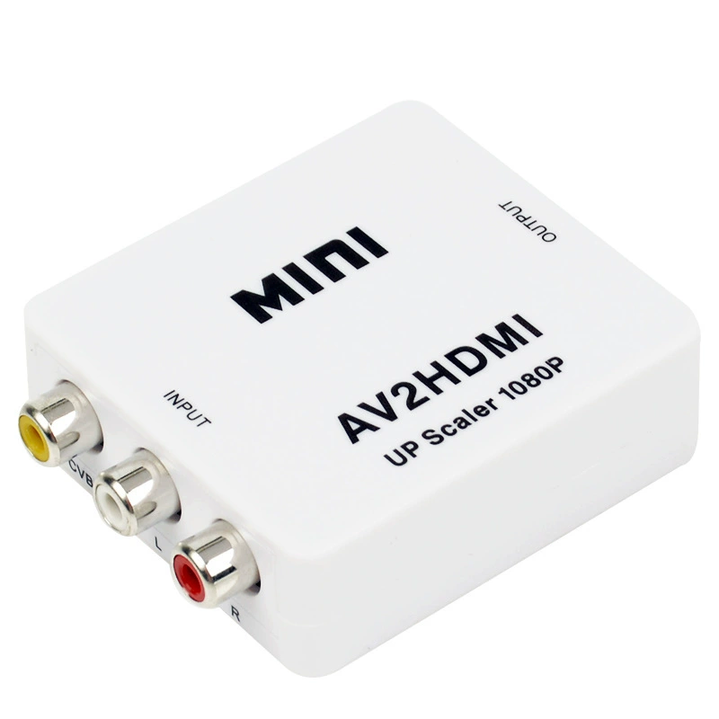 Преобразователь AV в HDMI, набор из трёх цветов проводов - верхняя танцевальная ковровая площадь подключение к ТВ, HD роторная проводка