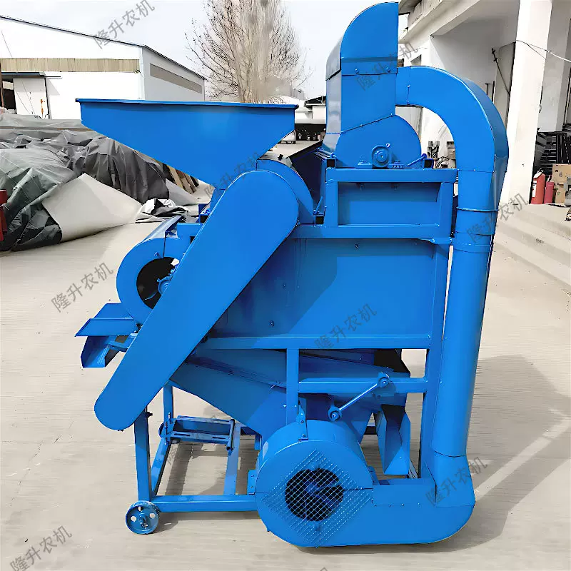 农用 双风机双辊花生剥壳机 电动油坊花生脱壳机长果去壳二次复脱