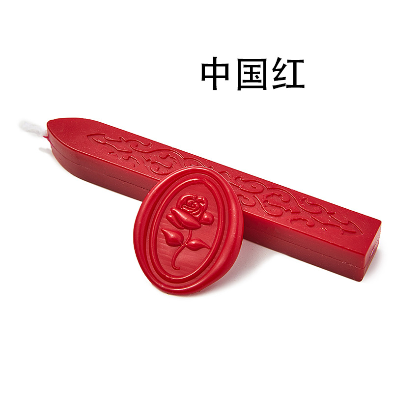 Tira de cera de sello de laca de fuego 42 cinta de plomo tira de cera de sellado sobre sello de regalo con núcleo patrón de flecha de laca de fuego cera de laca de fuego