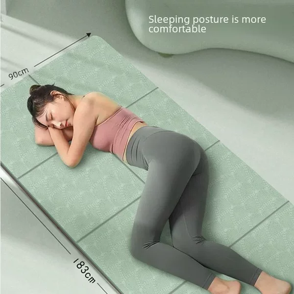 Tpe Folding Yoga Mat with Minor Flaws, Children's Nap Mat, Convenient Student Nap Mat, Floor Sleeping Mat Manufacturer