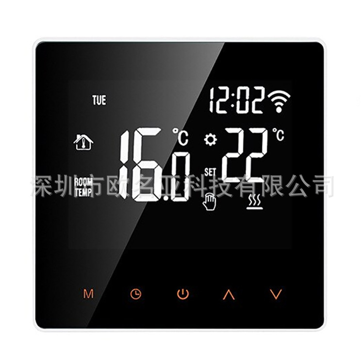 涂鸦wifi智能温控器水地暖 电地暖 壁挂炉LCD温控面板APP语音控制