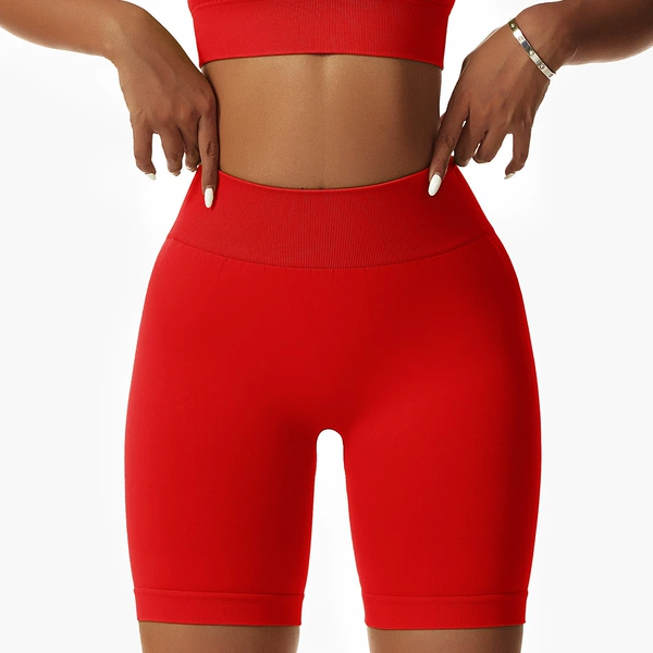 Lava red shorts