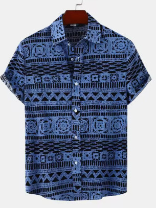Retro sports shirt for leisure
