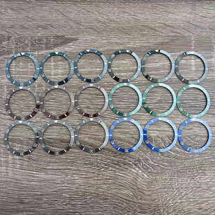 New watch accessories SUB ring digital ceramic case outer ring outer diameter 38mm inner diameter 30.5mm