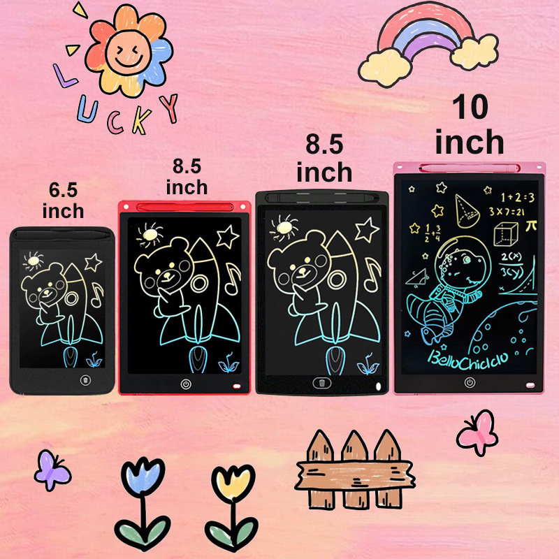 LCD 液晶手書きボード 6.5/ 8.5inch 電子小さな黒板子供用描画ボードライティングボードカラー落書きボード|undefined