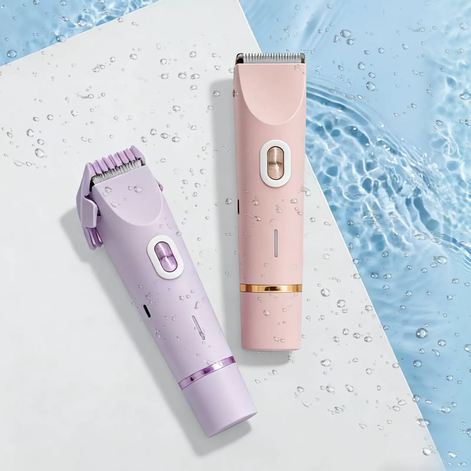 2026跨境新款剃毛器电动脱毛器女士私处刮毛器双头全身剃毛理发器