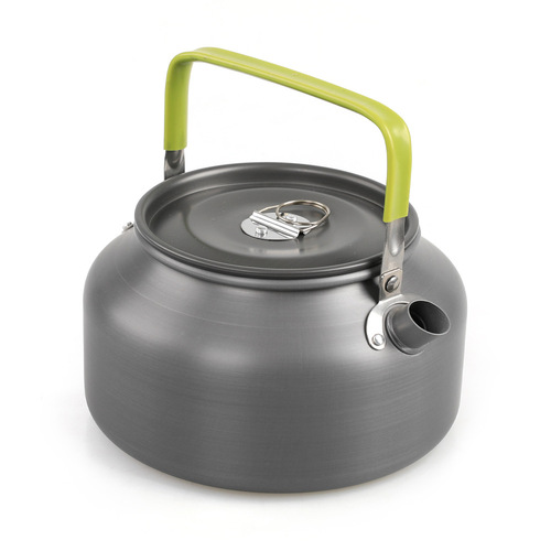 Supply outdoor teapot 1.2L camping kettle picnic teapot portable ultra-light coffee pot wholesale