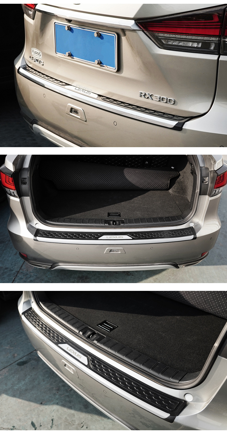 Tixinrui Is Suitable for Lexus Rx Rear Guard Car Trunk Outer Guard Special Modification Accessories