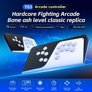 Hitbox适用于NS xbx PS5拳皇6街霸铁拳游戏摇杆键盘手机电脑通用