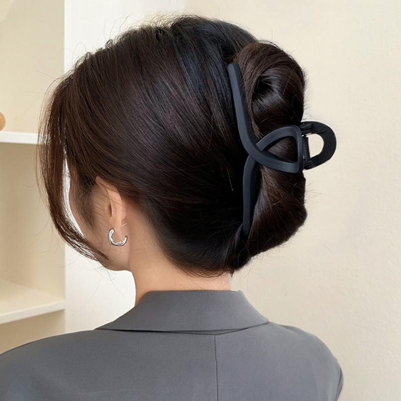 Clip de pelo de gran tamaño 13cm Cabeza trasera updo clip de tiburón Volumen de cabello femenino horquilla grande clip de pelo de alta calidad tocado