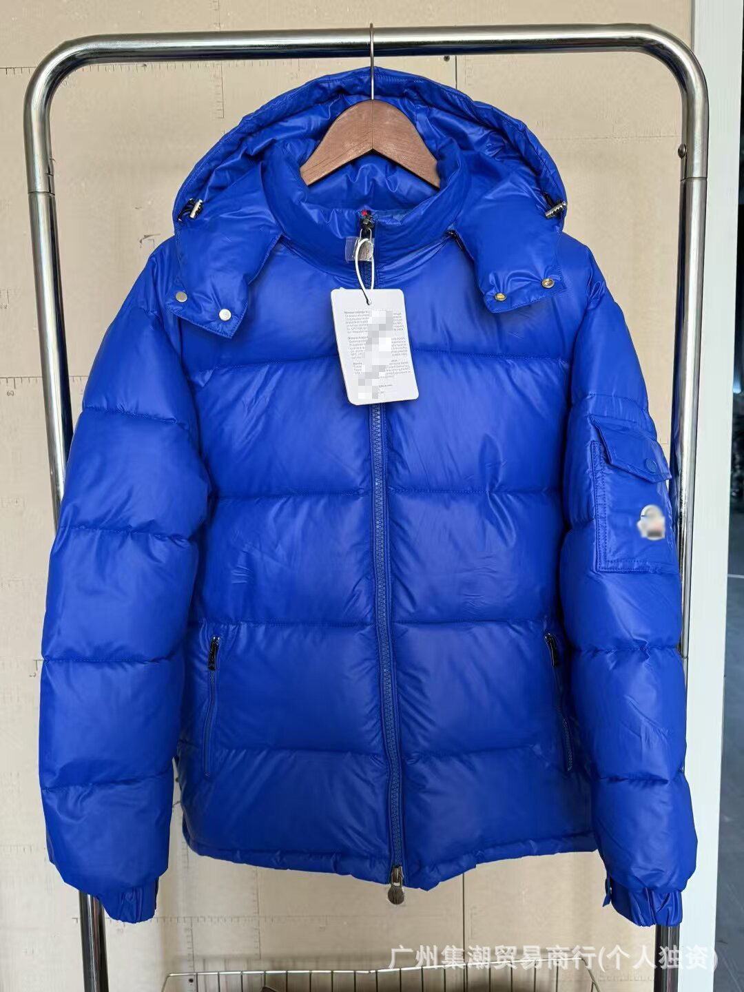블루 코튼 코트 1013