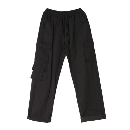 Multi-pocket Men's Work Pants Spring Trend Brand Wide Leg Pants Trend Straight Leg Casual Pants Autumn Sports Basketball Pants