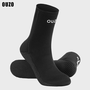 Men's and Women's Diving Socks 5mm Warm Non-Slip Long-Tube Thickeneded Swimming Beach Diving Snorkeling Surfing Diving Socks