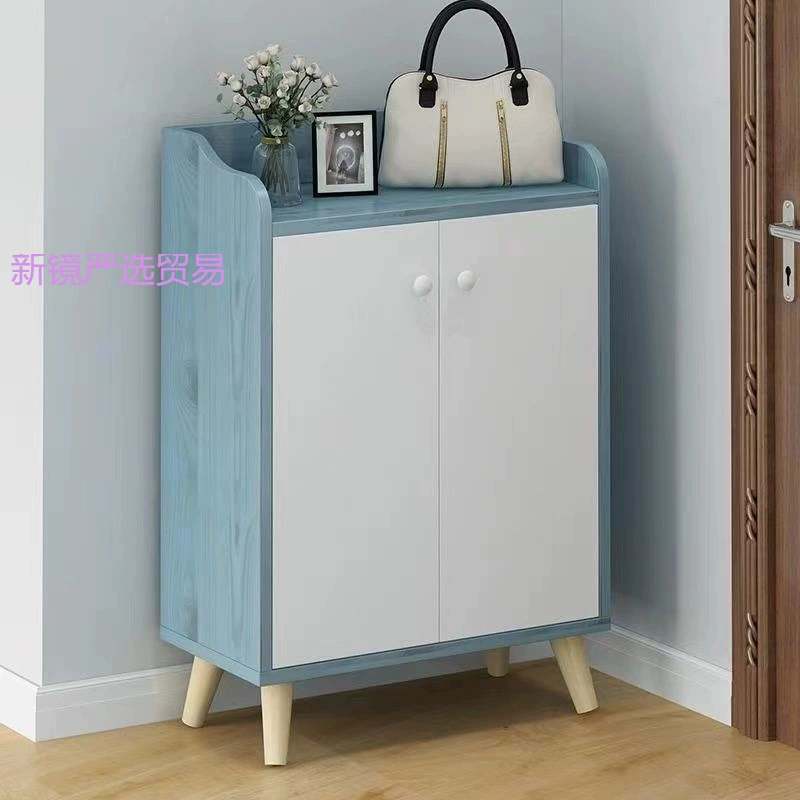 Шкаф для обуви для входа в дом, шкаф для хранения в прихожей большой вместимости, простая экономичная пылезащитная полка для обуви для прихожей.