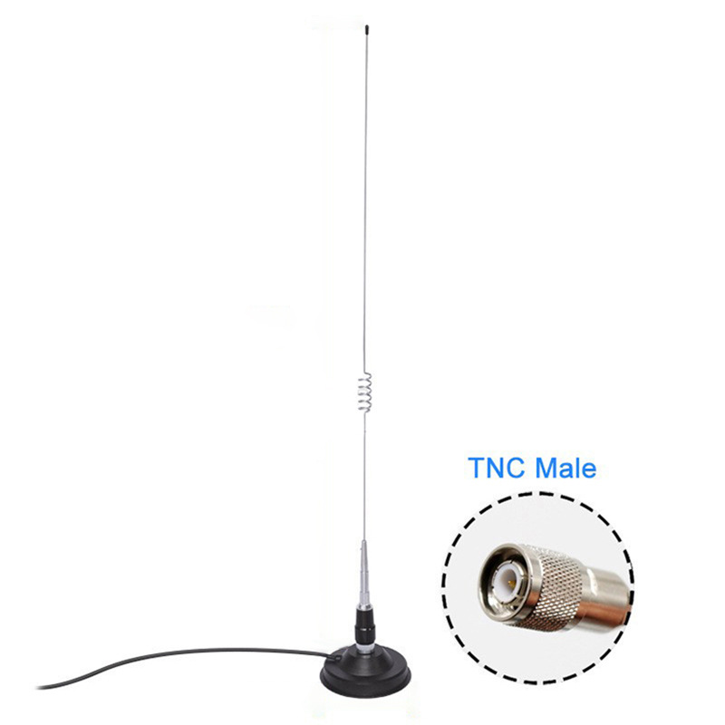 厂家直销 433MHz长杆子磁盘天线  RG58/U同轴线带TNC接头