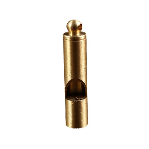Brass whistle key chain pendant Coach pure copper faucet whistle Outdoor metal crafts small commodity accessories