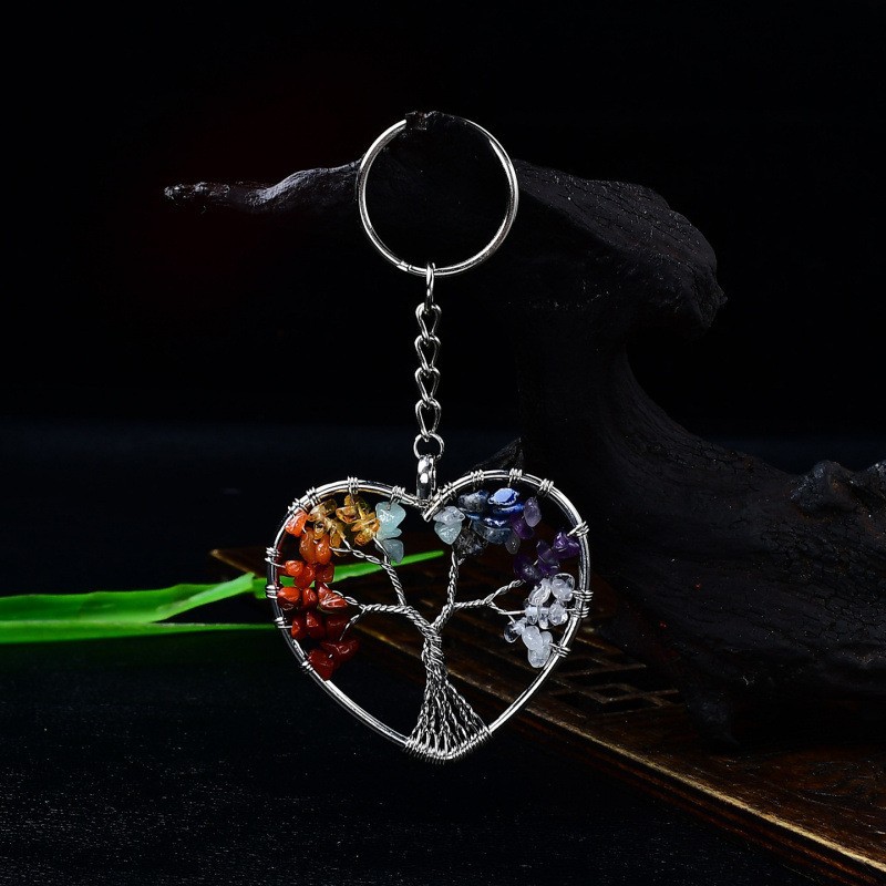 Keychain heart shaped